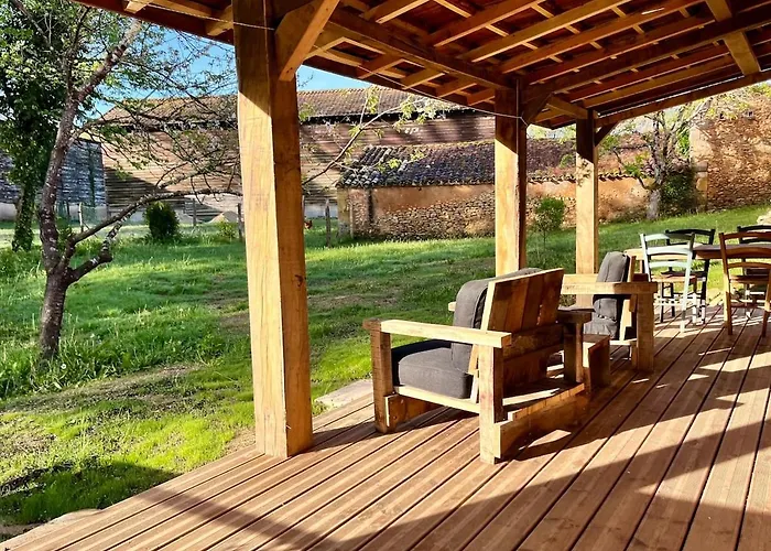 Pour 2 - Jardin Cloture - Grande Terrasse Couverte Дом отдыха Capdrot