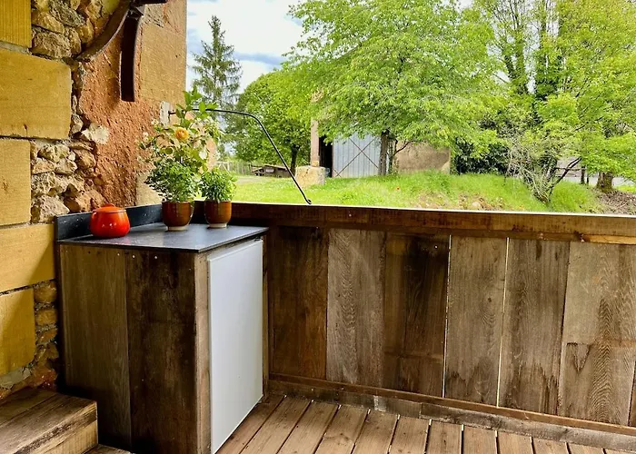 Pour 2 - Jardin Cloture - Grande Terrasse Couverte Capdrot